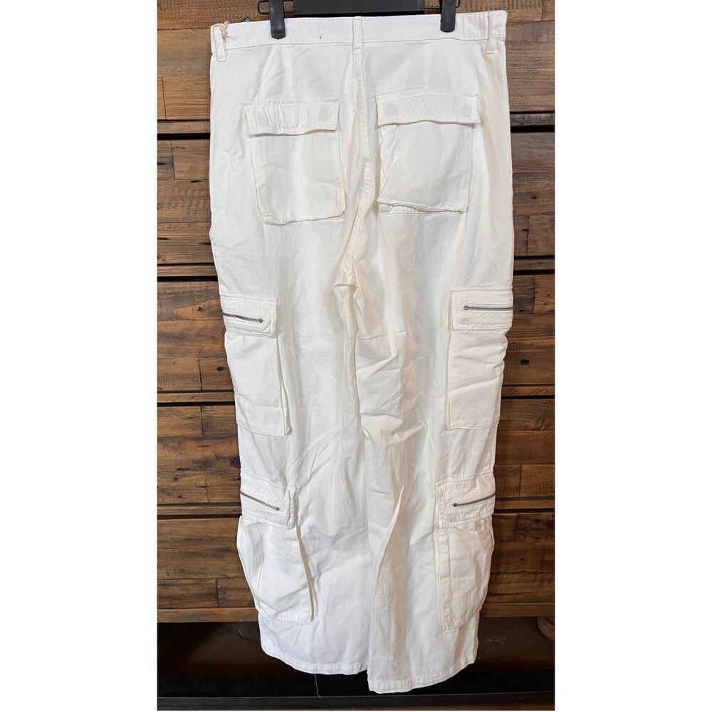 BlankNYC Women's White Cargo Pants Sz 31 NWT - Picture 3 of 14
